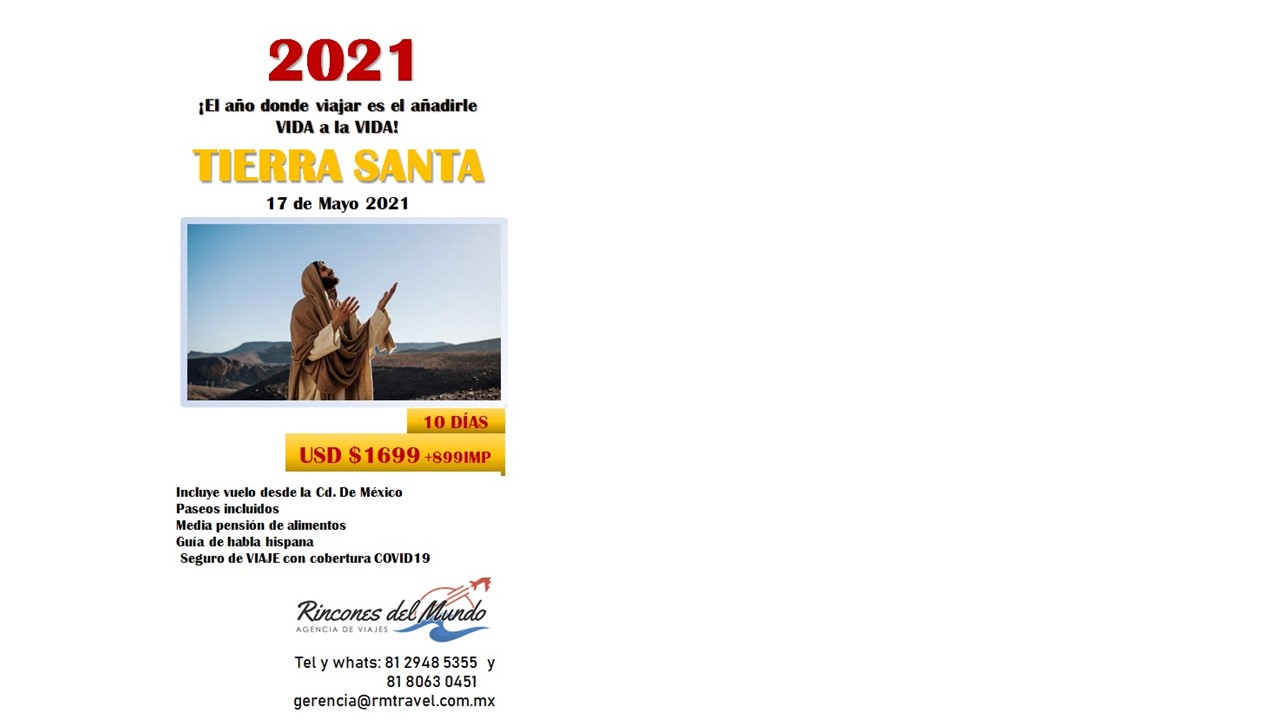 TIERRA SANTA 2021